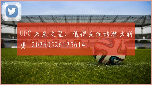 UFC 未来之星：值得关注的潜力新秀_20260526125614